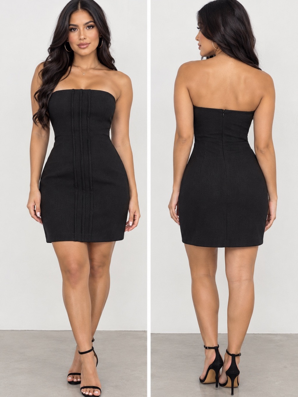 NWT Favorite Daughter Missed Your Chance Pleated Strapless Minidress SZ 10